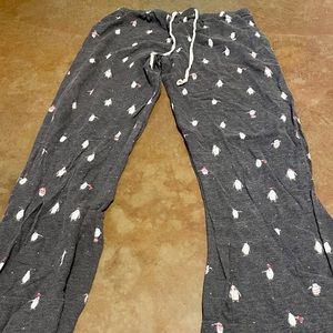 gap penguin teens pajama pants